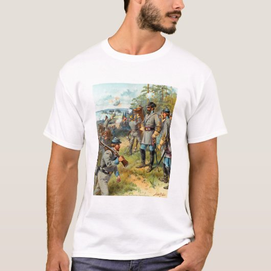 T-shirt Stonewall Jackson à Bull Run, le 17 août 1861 (Devant)