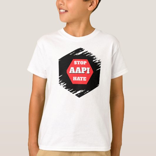 T-shirt Stop AAPI Hate  (Devant)