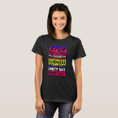 T-shirt Stop Bullying Choose Acceptance Kindness Inclusion (Devant entier)