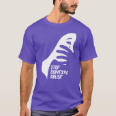 T-shirt Stop Domestic Abuse (Devant)