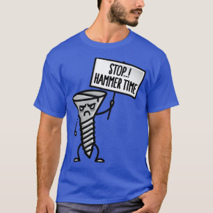 T-shirt Stop Hammer temps mécanicien réparateur Handy Papa