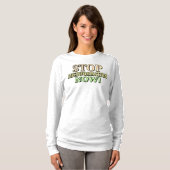 T-shirt "STOP MISINFORMATION" Mignonne conception. Command (Devant entier)