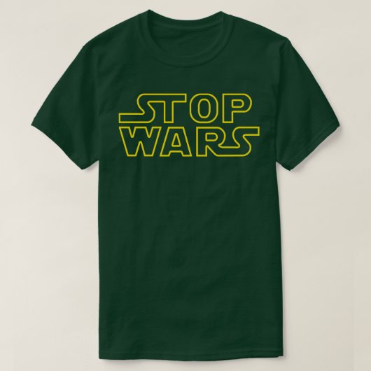 T-shirt Stop Wars 2 (Design devant)