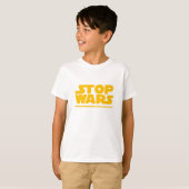T-shirt Stop Wars Parody Logo (Devant entier)