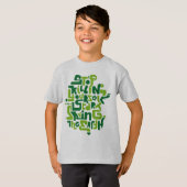 T-shirt stopkillingyaself_2f (Devant entier)
