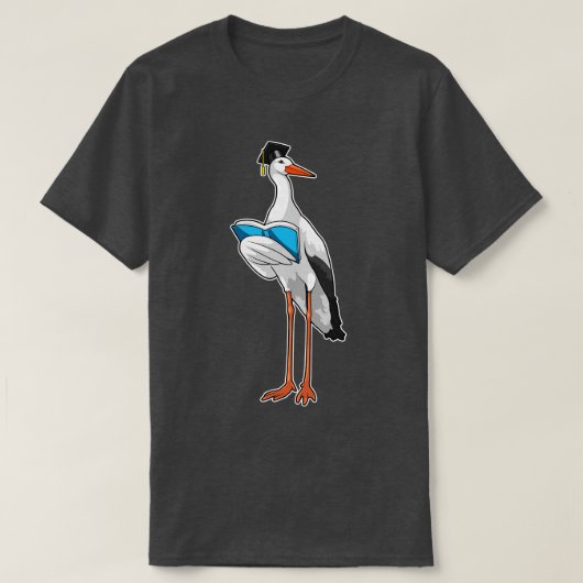 T-shirt Stork as Teacher (Design devant)