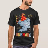 T-shirt Storm Chaser Tornado Fournado 4e Enfants d'anniver (Devant)