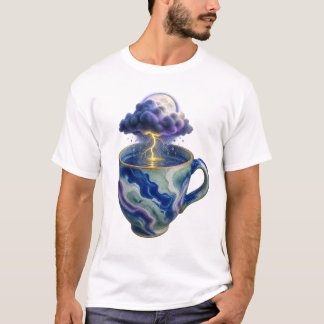 T-shirt Storm in a Cup Surreal Thunderstorm Art