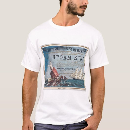 T-shirt Storm King Clipper voilier (Devant)