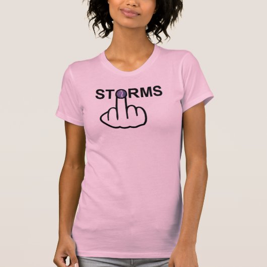 T-shirt Stormen omdraaien (Voorkant)