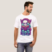 T-shirt Storytime with Bones � Funny Bedtime Skeleton (Devant entier)