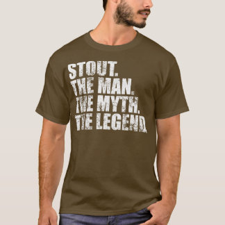 T-shirt StoutStout Nom de famille Stout Nom de famille Sto