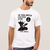 T-shirt Stowe, VT Eclipse Moose (Devant)