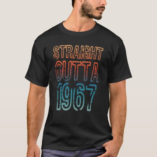 T-shirt Straight Outta 1967 (Devant)