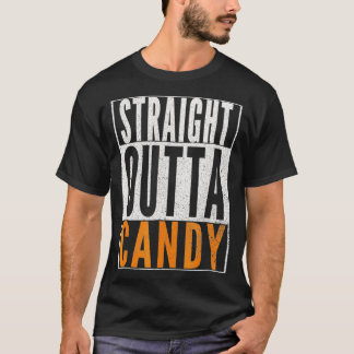 T-shirt STRAIGHT OUTTA CANDY Trick or Treat Halloween