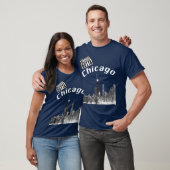 T-shirt Straight OUTTA Chicago (Unisexe)