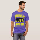 T-shirt Straight Outta Georgia (Devant entier)