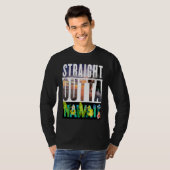 T-shirt Straight Outta Hawaii  Travel Vacation (Devant entier)