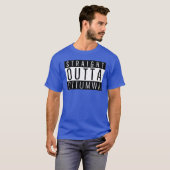 T-shirt Straight Outta Ottumwa Iowa (Devant entier)