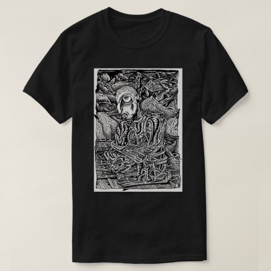 T-shirt Stranded, par Brian Benson (Design devant)