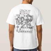 T-shirt stratégie de shogi - 将棋奇襲戦法 "鬼殺し" (Dos)