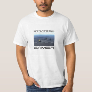 T-shirt stratégique de Gamer