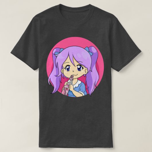 T-shirt Strawberry Blueberry Soda (Design devant)