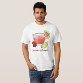 T-Shirt Strawberry Daiquiri (Devant entier)