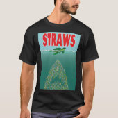 T-shirt Straws retro (Devant)