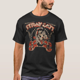 T-SHIRT STRAY CATS VINTAGE EXCLUSIF