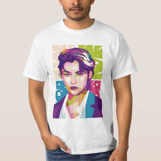 T-shirt STRAY KIDS FELIX art (Devant)