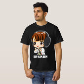 T-SHIRT STRAY KIDS HYUNJIN CHIBI (Devant entier)