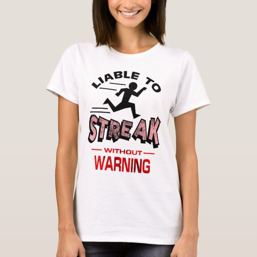 T-shirt Streakers - Responsable de Streak (Devant)
