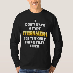 T-shirt Streamer Costume vidéo jeu Streamer Clip