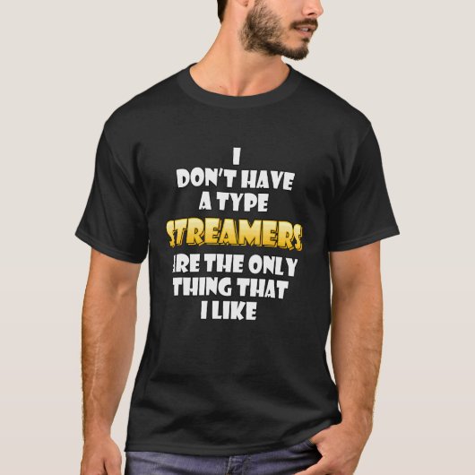 T-shirt Streamer Costume vidéo jeu Streamer Clip (Devant)