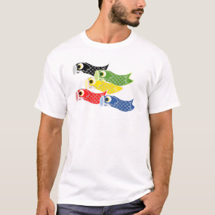 T-shirt Streamers à carpe Kodomo-no-hi