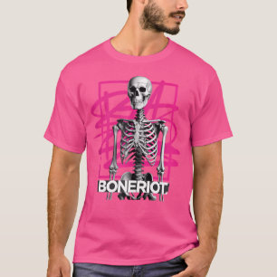 T-shirt Stree gothique Vaporwave Retro Punk Skeleton Art 8