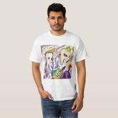 T-shirt street art bad boy (Devant entier)