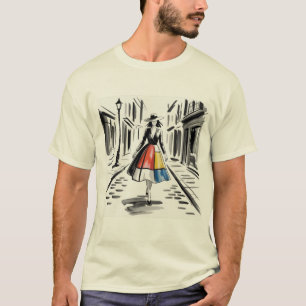 T-Shirt Street Art Fashion Promenade
