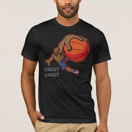 T-SHIRT STREET BASKET (Devant)