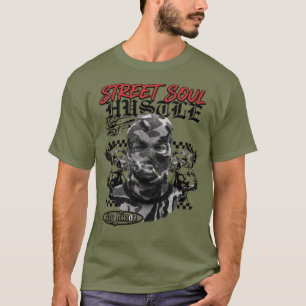 T-shirt Street Soul – Hustle Never Sleeps Graphique T-Shir