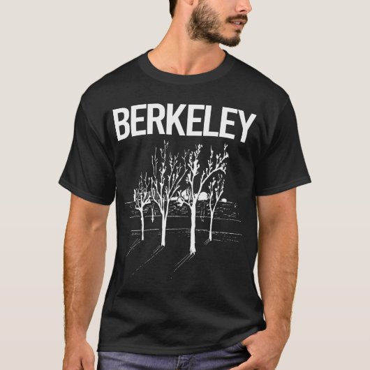 T-shirt Street Trees Berkeley (Devant)
