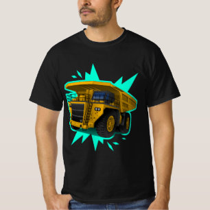 T-shirt Streetwear de Camion à benne Basculante de