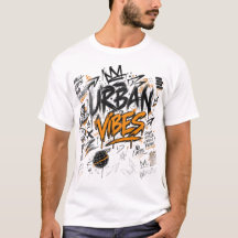 T-Shirt Streetwear Graffiti Urban Vibes