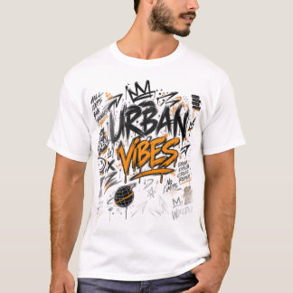 T-Shirt Streetwear Graffiti Urban Vibes