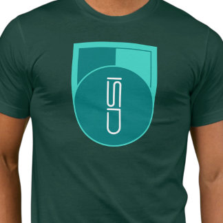 T-Shirt Streetwear Logotype Turquoise Teal ISD