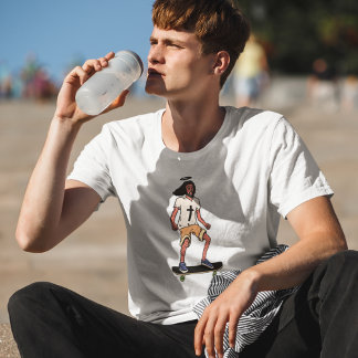 T-shirt Streetwear Planche à Roulettes Ange Dessin
