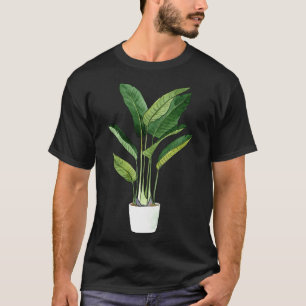 T-shirt Strelitzia Bird Reginae Paradise Crane House Plant