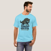 T-shirt Strength Is Endurance Wolf – Conquérir dès (Devant entier)