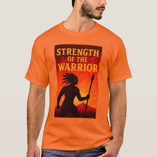 T-shirt Strength Of The Warrior (Devant)
